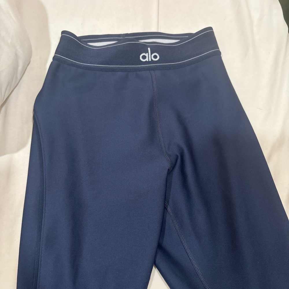ALO Yoga Navy Blue Leggings